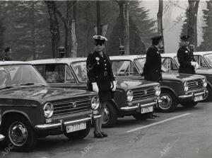 Desfile de la Guardia Municipal motorizada, en el que desfilan por primeras vez...