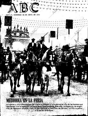 ABC SEVILLA 28-04-1974