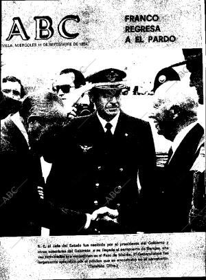ABC SEVILLA 11-09-1974