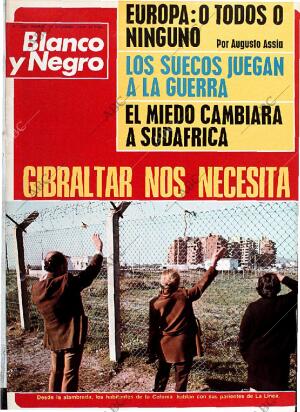 BLANCO Y NEGRO MADRID 14-12-1974