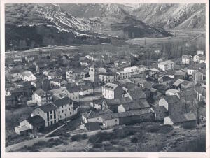 Vista del antiguo pueblo de Riaño (León)