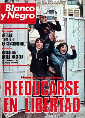 BLANCO Y NEGRO MADRID 08-02-1978