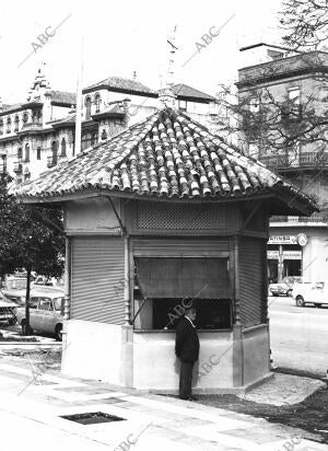 El quiosco del paseo Colón - puesto de Bebidas