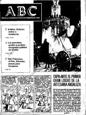 ABC SEVILLA 30-11-1980