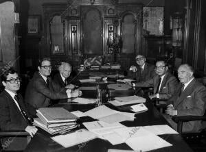 Jurado Presidido por don José María Alfaro e Integrado por don Luis Calvo, don...