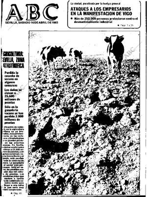 ABC SEVILLA 16-04-1983