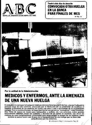 ABC SEVILLA 23-04-1983