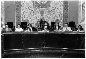 Primera mesa de la Asamblea de Madrid