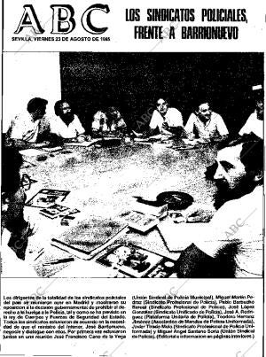 ABC SEVILLA 23-08-1985