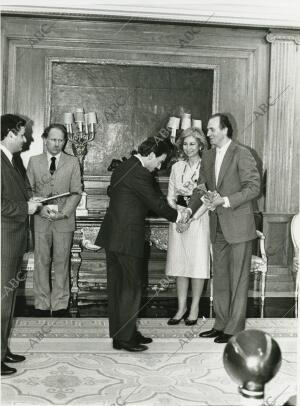 El periodista colombiano Andrés Pastrana recibe el prmio Rey de España del...