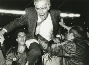 Final de la Copa del Rey 1987-88Barcelona, 1Real Sociedad, 0Luis Aragonés es...