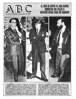 ABC MADRID 25-04-1990