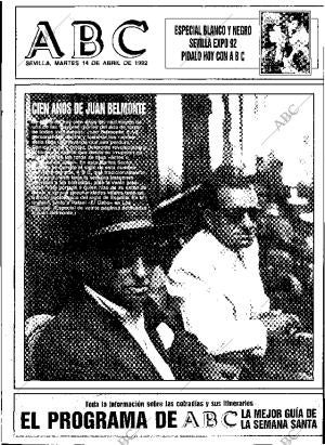 ABC SEVILLA 14-04-1992