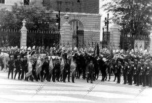 Desfile del día de las Fuerzas Armadas de 1992, en Madrid, Presidido por sus...