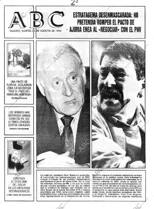 ABC MADRID 25-08-1992