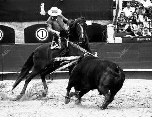 Feria de San Jaime. En la imagen, Fermín Bohórquez