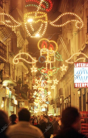 La iluminación navideña de Sevilla