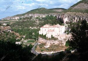 Vista del Parador Nacional de Cuenca