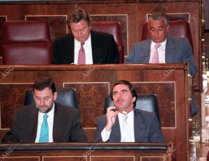 Aznar en el congreso de los Diputados.Foto Jaime Garcia....Archdc