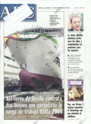 ABC SEVILLA 27-12-2001
