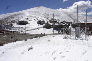 ...reportaje del puerto de <strong>Navacerrada</strong> tras las Últimas Nevadas de estos Días foto...