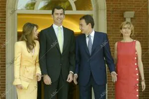 Su alteza real el príncipe Felipe y doña Letizia Ortiz Almorzaron con José Luis...