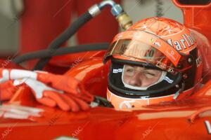 Jerez. 15-07-04. Paco Martin. Schumacher Entrenando en Jerez. Archsev