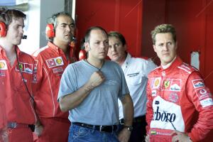 Michael Schumacher Entrenando en Jerez