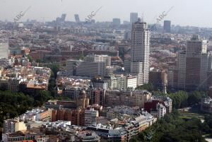 En la Imagen: la plaza de España y el Senado