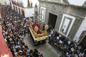 El misterio del Cristo de las Misericordias en su estación de penitencia