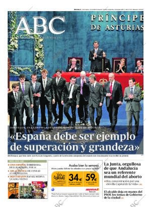 ABC SEVILLA 23-10-2010