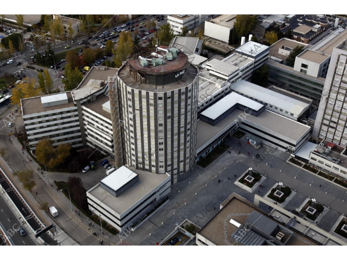 Vistas De Madrid. En La Imagen, El Hospital La Paz - Archivo ABC