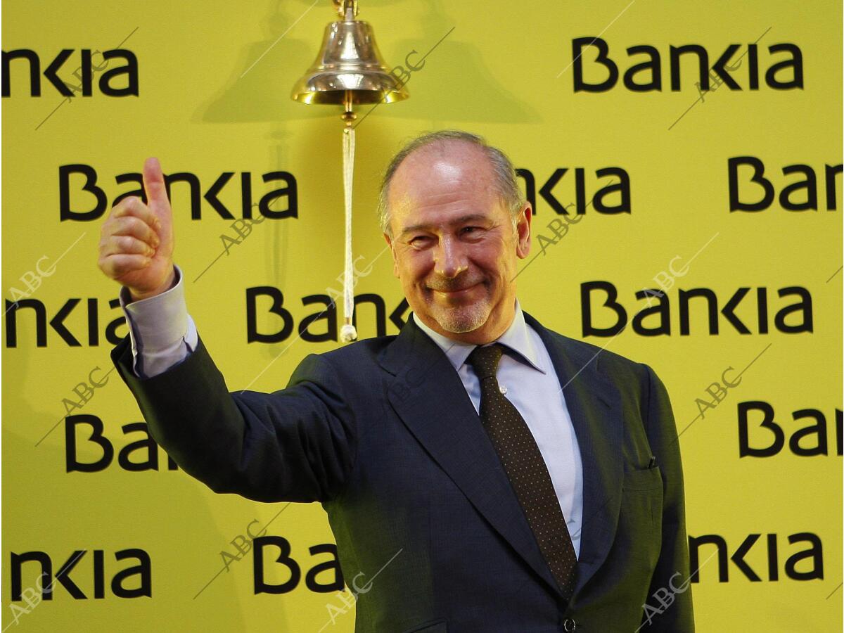 En la imagen, el presidente Rodrigo Rato - Archivo ABC