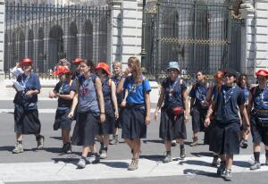 Ambiente en Madrid debido A la jornada mundial de la Juventud, Jmj