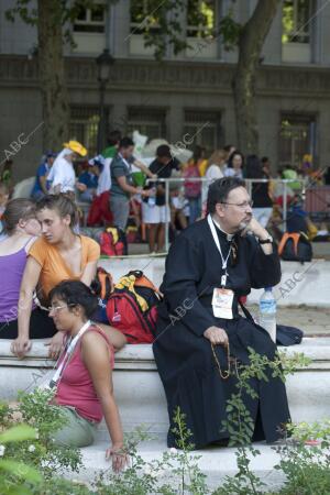 Misa Oficiadad por el arzobispo de Madrid Rouco Varela