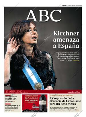 ABC CORDOBA 13-04-2012