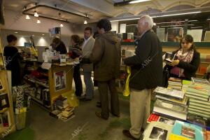En la imagen, librería del Círculo de Bellas Artes