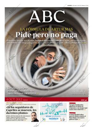 ABC MADRID 04-10-2012