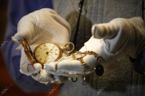 El reloj que pertenecía a Carl Asplund, un pasajero que falleció junto a tres de...