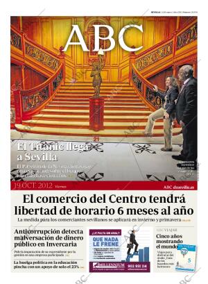 ABC SEVILLA 19-10-2012 página 1