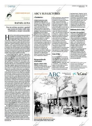 ABC <strong>SEVILLA</strong> 14-04-2013 página 18