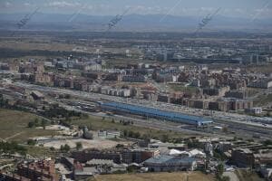 Reportaje desde la torre espacio (vista aerea) Sanchinarro Madrid 12/06/2013...