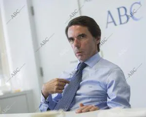 Jose Maria Aznar, ex presidente de Gobierno, entrevistado en el diario Abc