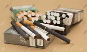 Cigarrilos Mentolados de chocolate y de Vainilla