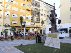 Estepona, 19/10/Inauguración de la Plaza del Diario ABC en la localidad...