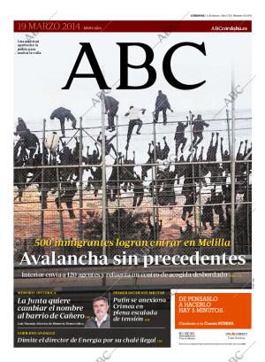 ABC CORDOBA 19-03-2014