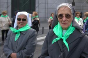 Concentracion si A la vida en el Dia internacional de la Vida