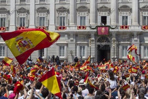 <strong>Proclamacion</strong> de <strong>Felipe</strong> <strong>Vi</strong> plaza de oriente Madrid 19/06/2014 foto Isabel Permuy...