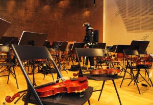 Unas 200 personas participan en el primer simulacro de evacuación del Auditorio...