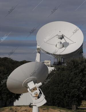 En la imagen: Antenas parabólicas de telecomunicaciones